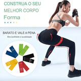 FitFlex Pro – Conjunto de 7 Faixas de Resistência TPE Portáteis